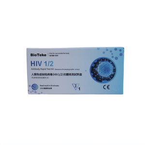 Bioteke Kit Ujian Kendiri STD Ujian Pantas Antibodi HIV 1/2