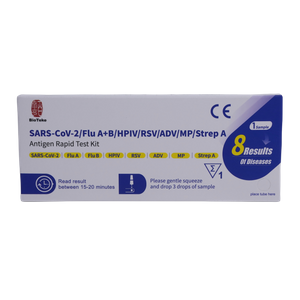 Bioteke Kit Ujian Pantas Antigen Patogen Pernafasan 8 dalam 1 
