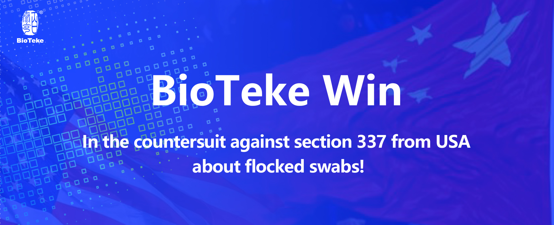 BioTeke menang dalam saman balas terhadap seksyen 337 dari Amerika Syarikat !